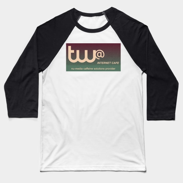 TW@ Internet cafe Baseball T-Shirt by MBK